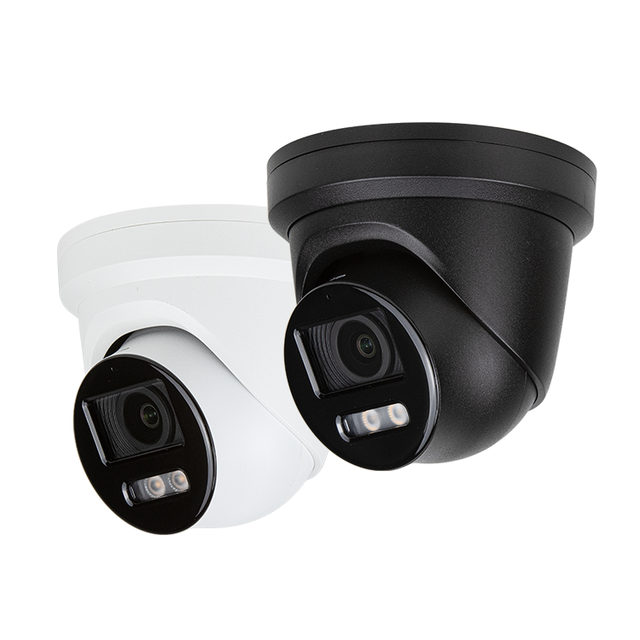 HIK 8MP 4K HD 24 Hours Full Color AI Intrusion Detection Built-in Mic Turret Security IP Camera