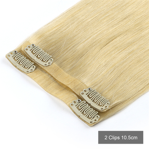 Extensiones de Cabello Rubio con Clip K.SWIGS, 100% Cabello Humano Remy, Invisibles, Lisas, Sin Caída, Personalizadas, Venta al Por Mayor - Product Image 2