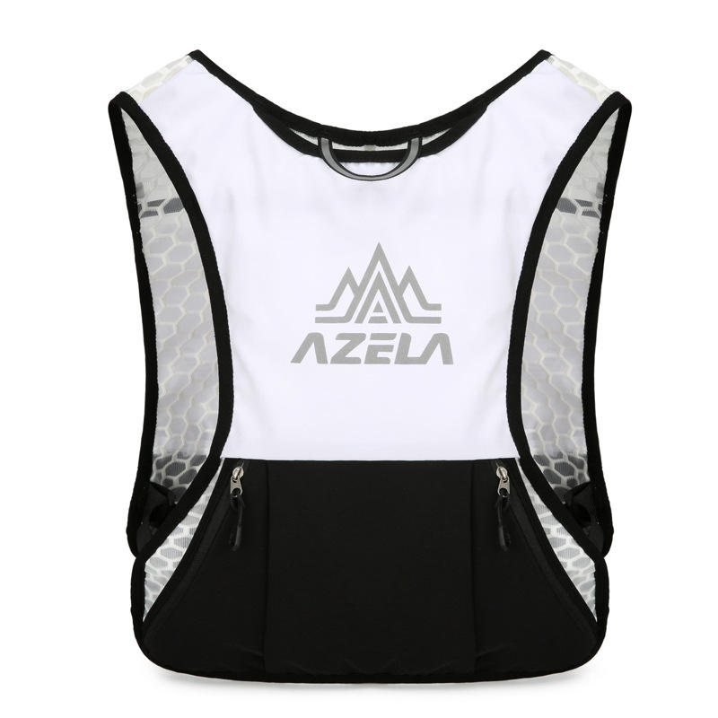 สีดำ - กระเป๋าเป้สะพายหลังถุงน้ำอ่อนสีขาว 1.5 ลิตร