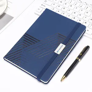 Hot-sale Low Order Quantity Journal Notebook Leather Notebook A5 200 Pages Customized Logo Binder Notebook