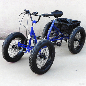 Vélo Tout-Terrain à Quatre <span class=keywords><strong>Roues</strong></span> et Pneus Larges pour des Aventures sur Quatre <span class=keywords><strong>Roues</strong></span> avec Pédales Fluides - Product Image 2
