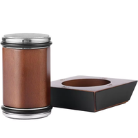 Affûteur de couteaux professionnel en bois et diamant à 4 cylindres avec outil de ponçage à grains moyens 400-1000 pour couteaux durables