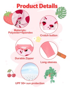 <span class=keywords><strong>Maillot</strong></span> de <span class=keywords><strong>bain</strong></span> une pièce pour fille, 3 <span class=keywords><strong>mois</strong></span> à 4 ans, UPF 50+, design tendance, OEM/ODM acceptable, <span class=keywords><strong>maillot</strong></span> de <span class=keywords><strong>bain</strong></span> pour bébé - Product Image 4