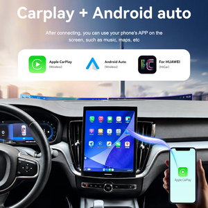 Écran de style Tesla Foforfor 12,1 pouces pour <span class=keywords><strong>Volvo</strong></span> <span class=keywords><strong>XC60</strong></span> <span class=keywords><strong>2018</strong></span>-2026, Carplay <span class=keywords><strong>Android</strong></span> 13, autoradio multimédia, GPS, DSP, stéréo 4G - Product Image 3