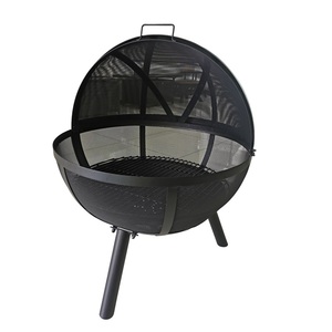 Yoho Hot Sale Round Steel Fire Pit Indoor/Outdoor <strong>Garden</strong> Patio <strong>Chimney</strong> - Product Image 1