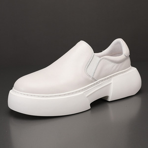 Sandalias de plataforma unisex modernas con suela gruesa, estilo casual de verano, elegantes mocasines de plataforma para mujer, zapatos sin cordones. - Product Image 1