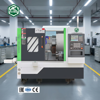 Torno Fresador CNC CK46B Y4+4, Herramientas Motorizadas 4+4, Eje Y, Barra de 45 mm, 4000 rpm, Guías SYNTEC HIWIN, Ideal para Piezas Pequeñas de Precisión