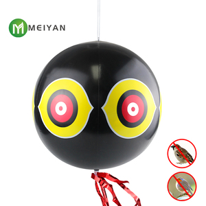 Gran oferta, repelente de pájaros, globo, susto, Ojos de <span class=keywords><strong>terror</strong></span> de plástico, repelente inflable, gorrión de Paloma - Product Image 3