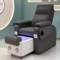 Fauteuil de pédicure professionnel K pour salon de beauté, avec massage complet, spa, fauteuil inclinable électrique pour manucure, multifonction, canapé de massage des pieds