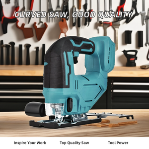 Elétrica 20V sem fio Jig Saw Popular Industrial e DIY Ferramenta para Madeira e Metal Serrar Bateria 85mm <span class=keywords><strong>Jigsaw</strong></span> - Product Image 5