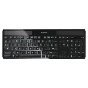 Bàn Phím Không Dây Logitech K750, Bàn Phím Không Dây 2.4GHz Với Đầu Thu USB Unifying Bàn Phím Không Dây Siêu Mỏng Cho Windows