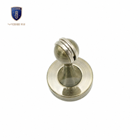 Butoir de porte magnétique dissimulé en acier inoxydable, fixation au sol, pour maison, hôtel, appartement, quincaillerie de porte en bois - Vente en gros usine