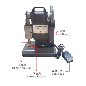 Drapeau nylon bâche plastique papier autocollant tissu presse portable œillets semi-automatique trou poinçonnage <span class=keywords><strong>machine</strong></span> à œillets électrique - Product Image 1
