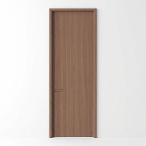 Porte intérieure <span class=keywords><strong>en</strong></span> <span class=keywords><strong>bois</strong></span> écologique de luxe pour chambre principale, anti-rayures, imperméable, panneau HDF moderne, insonorisation premium, mélamine - Product Image 3