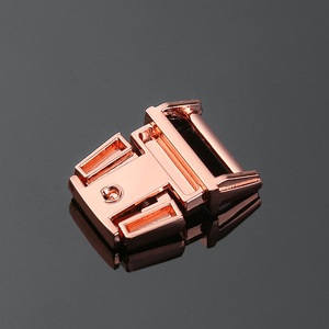 Hebillas de Liberación Lateral de Aleación de Zinc en Oro Rosa, Ajustables, para Bolsos y Accesorios de Ropa - Product Image 2