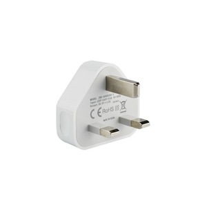 Chargeur de téléphone portable standard britannique 5V1A 10W, adaptateur USB, option portable de voyage, blanc - Product Image 4