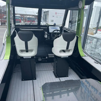 Bateau de Pêche à Cabine Fermée en Aluminium Gospel 6,25 m Économique avec Moteur Hors-Bord, État Neuf à Vendre