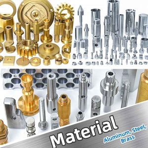 Eje personalizado, aleación de aluminio anodizado, modelo 3D, aluminio inoxidable, mecanizado CNC, pieza de fresado, mango, servicios de Metal - Product Image 1