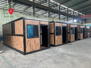 Maison conteneur pliable 20' - Chambre moderne, atelier, bureau à domicile, hôtel, magasin - Fabrication de panneaux sandwich en acier - Product Image 2