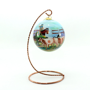 Decorazioni natalizie personalizzate ornamenti appesi per albero di <span class=keywords><strong>natale</strong></span> pittura palla di vetro interna dipinta a mano palla <span class=keywords><strong>natale</strong></span> - Product Image 1