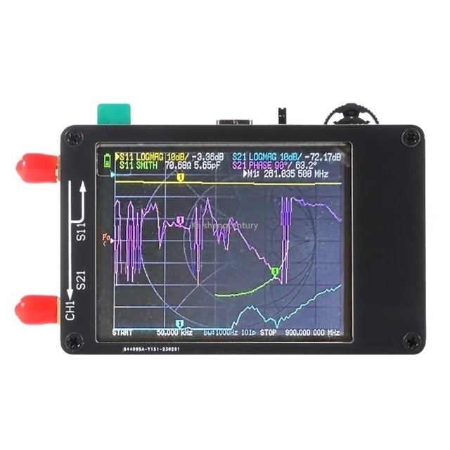 Nanovna Nanovna-H Vector Network Antenna Analyzer Network Cable Tester 10Khz-1.5Ghz Nano VNA-H Tester Lan Tester Tools