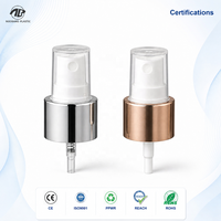 Pulvérisateur à brume fine en plastique PP avec pompe pulvérisatrice à parfum et eau en aluminium, tailles 20, 24, 410, 20 mm, 24 mm, personnalisable PPWR