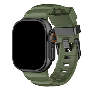 Upro Wholesale Waterproof Silicone Strap Sport Watch Band for Man Solo Loop Watch Band for apple 42/44/45/46/49mm - Product Image 6