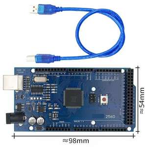 Carte de développement <span class=keywords><strong>microcontrôleur</strong></span> ATmega16U2 <span class=keywords><strong>MEGA</strong></span> <span class=keywords><strong>2560</strong></span> Mega2560 R3 avec câble USB - Product Image 6