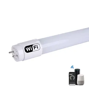 Fornitura di fabbrica in cina 2ft 4ft 5ft 0.6m 1.2m 1.5m 9w 18w 22w Smart Blue Tooth APP Control CCT Dimming T8 LED Tube