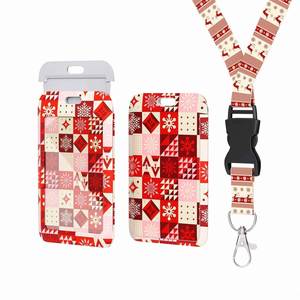 Uv High Quality Custom Holiday Gift Lanyard for Business and Students Christmas Cards - Product Image 6