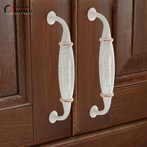 Tiradores modernos de cerámica de zinc, tiradores de acero, armario, cajón, armario, tocador, baño, sala de estar, uso al aire libre, hecho en China - Product Image 6