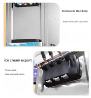 Machine à crème glacée italienne commerciale de haute qualité Machine à crème glacée chinoise Machine à neige Machine à crème glacée