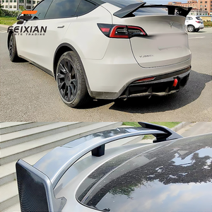 <span class=keywords><strong>ราคา</strong></span>ขายส่งสำหรับสปอยเลอร์หลังลายคาร์บอนไฟเบอร์แบบ 3 มิติ สำหรับ<span class=keywords><strong>รถ</strong></span>ยนต์เทสล่า รุ่น 3 และรุ่น Y ปี 2017-2025 ยี่ห้อ FEIXIAN - Product Image 4