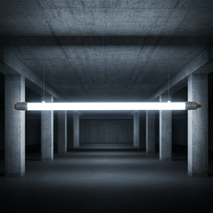 Luminaire LED Tri-proof 5FT, étanche, anti-corrosion, IP65, CRI élevé, éclairage industriel pour entrepôts, parkings - Product Image 1