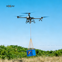 Drone agricole haute performance avec réservoir d'eau de 70L, 80L, 100L, évitement intelligent des obstacles, vol entièrement automatique, pulvérisateur agricole UAV