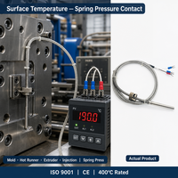 Thermocouple à ressort HUADONG, sonde en acier inoxydable pour moules et moulage par injection