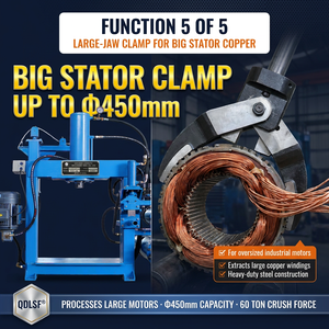 QDLSF 60 Toneladas 5 en 1 Equipo <span class=keywords><strong>de</strong></span> Desmontaje <span class=keywords><strong>de</strong></span> Motores Automotrices, Prensa Hidráulica para Trituración <span class=keywords><strong>de</strong></span> Chatarra <span class=keywords><strong>de</strong></span> Aluminio y Desmontaje <span class=keywords><strong>de</strong></span> Núcleos <span class=keywords><strong>de</strong></span> Bombas <span class=keywords><strong>de</strong></span> Motor - Product Image 6