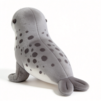 Peluche personnalisée réaliste, peluche phoque gris, animal en peluche, fabricant de peluches sur mesure