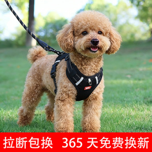 Harnais de poitrine réglable et respirant pour chiens de petite et moyenne taille avec design rembourré réfléchissant - Product Image 4