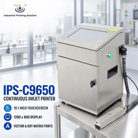 Imprimante de codage CIJ IPS-C550, imprimante à jet d'encre pour codage continu, machine de codage CIJ, port réseau USB RS232 pour l'intégration