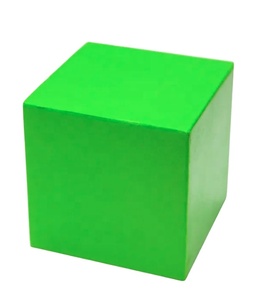 Custom Logo Promotional Gifts PU Foam Black <b>Cube</b> Square Ball Stress Relief Toys Square Anti Stress Ball - Product Image 2