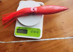 Schleppköder Tintenfisch Bulb <span class=keywords><strong>Squid</strong></span> 6'' 9'' 12'' 15'' 18'' 21'' Weichplastik-Tintenfischköder Big-Game-Hochsee-Angelköder - Product Image 3
