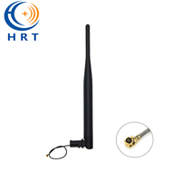 Antenne WiFi en caoutchouc 2,4 GHz 2400-2500 MHz pour routeur sans fil, terminal haut débit, antennes de communication