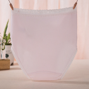2025 Sexy Sexy <span class=keywords><strong>mutande</strong></span> di puro cotone per le donne intimo di colore solido biancheria intima <span class=keywords><strong>in</strong></span> taglie forti tinta unita tinta unita - Product Image 3