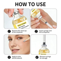 Sérum réparateur pour microneedling, traitement professionnel de la peau pour dermaroller, sérum de soin de la peau OEM