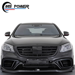 Diffuseur d'échappement avant/arrière pour voiture, accessoire extérieur, carrosserie pour bmw classe S W222, <span class=keywords><strong>S63</strong></span>, S65, B700, matériau - Product Image 1