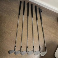 Ensemble de fers de golf forgés en argent pour droitiers T200, conception à cavité pour l'amélioration du jeu, rainures usinées CNC, tige en acier forgé, OEM