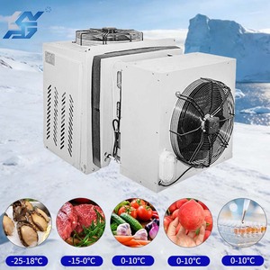 Unidad de Refrigeración Monobloque de Alta Calidad de <span class=keywords><strong>2</strong></span>/3 HP, Montada en Pared, con Bomba y Motor, Componentes Principales - Product Image 1