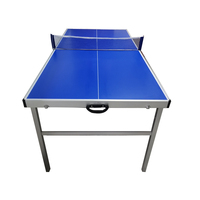 Planche de tennis en MDF pour table de ping-pong pliante intérieure-extérieure portable pour la maison et l'extérieur