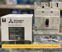 Interruptor Automático en Caja Moldeada Original Mitsubishi Electric NF250-SV, MCCB de CC 2P-4P 1000V 50kA para Estación de Energía Solar Fotovoltaica